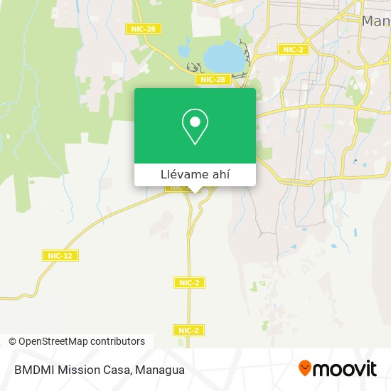 Mapa de BMDMI Mission Casa