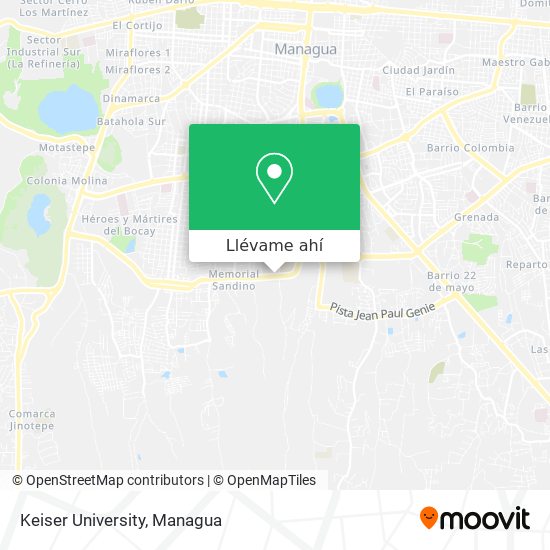 Mapa de Keiser University