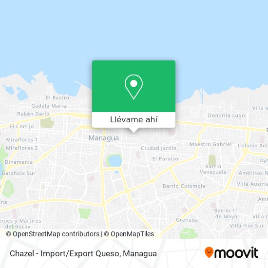Mapa de Chazel - Import/Export Queso