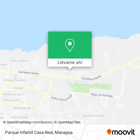 Mapa de Parque Infantil Casa Real