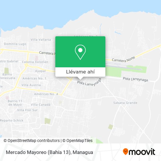 Mapa de Mercado Mayoreo (Bahía 13)