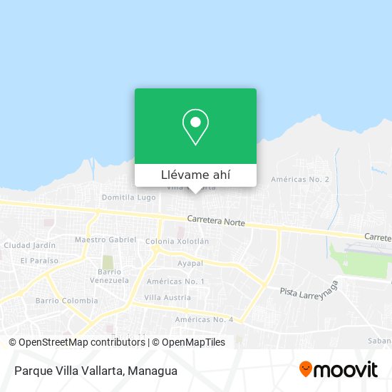 Mapa de Parque Villa Vallarta