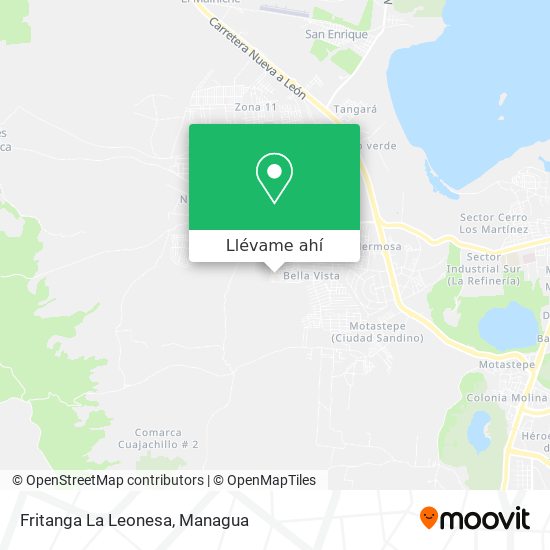 Mapa de Fritanga La Leonesa
