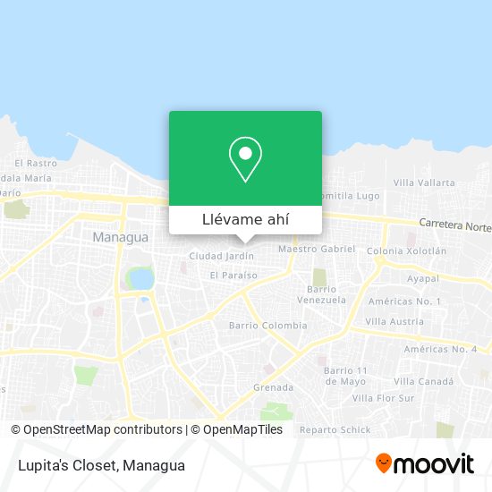 Mapa de Lupita's Closet