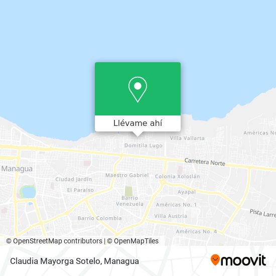 Mapa de Claudia Mayorga Sotelo