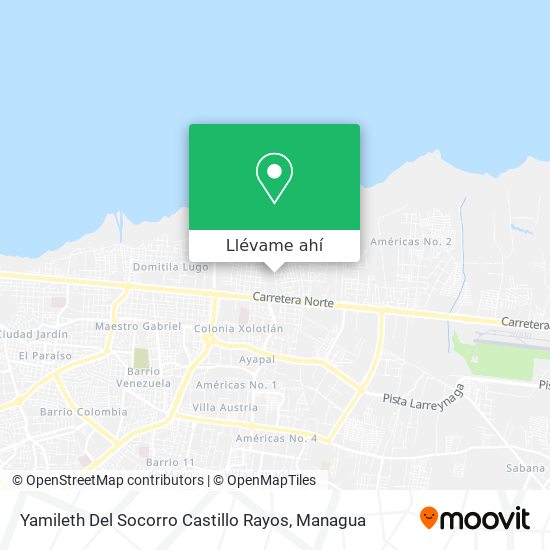 Mapa de Yamileth Del Socorro Castillo Rayos