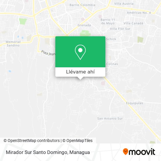 Mapa de Mirador Sur Santo Domingo