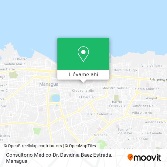 Mapa de Consultorio Médico-Dr. Davidnia Baez Estrada