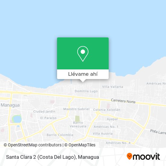 Mapa de Santa Clara 2 (Costa Del Lago)