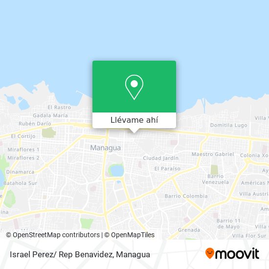 Mapa de Israel Perez/ Rep Benavidez