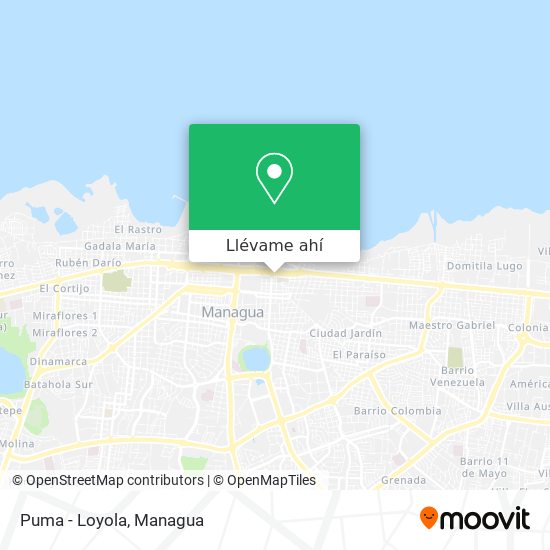 Mapa de Puma - Loyola