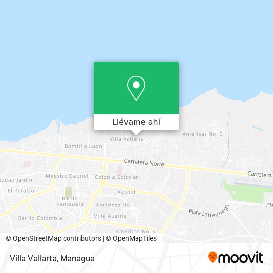 Mapa de Villa Vallarta