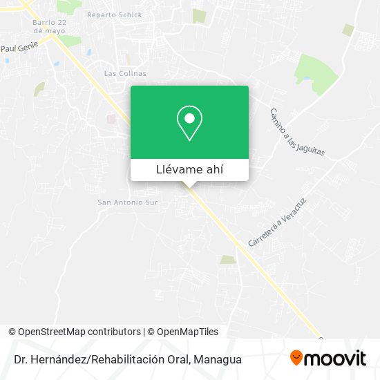 Mapa de Dr. Hernández / Rehabilitación Oral