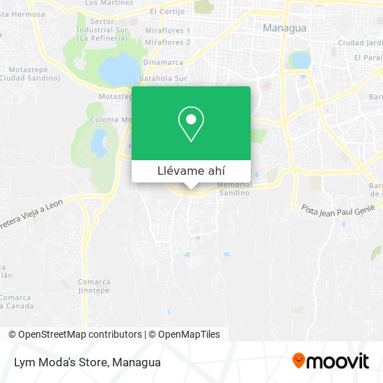 Mapa de Lym Moda's Store