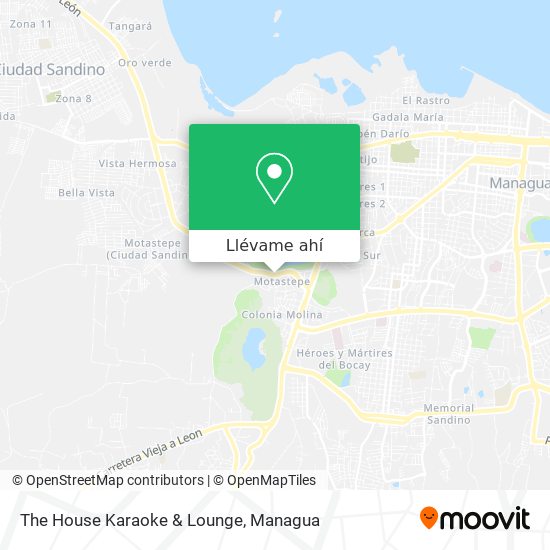 Mapa de The House Karaoke & Lounge