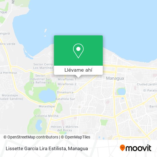 Mapa de Lissette García Lira Estilista