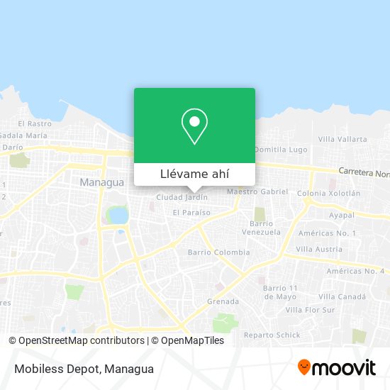 Mapa de Mobiless Depot