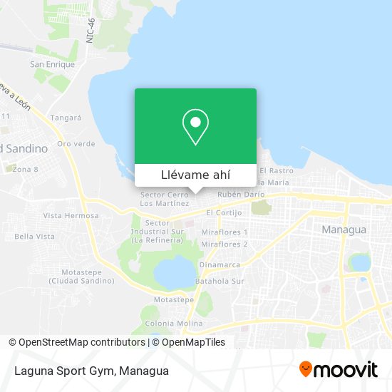 Mapa de Laguna Sport Gym