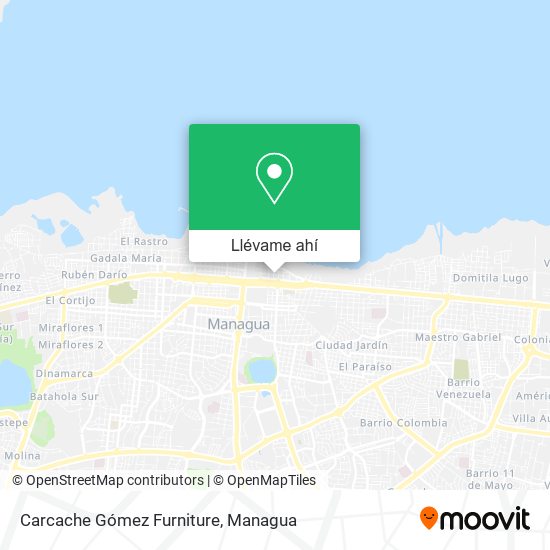 Mapa de Carcache Gómez Furniture