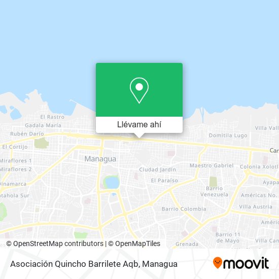 Mapa de Asociación Quincho Barrilete Aqb