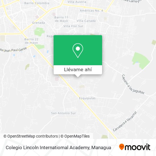 Mapa de Colegio Lincoln Internatiomal Academy