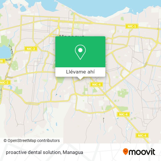 Mapa de proactive dental solution