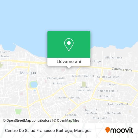 Mapa de Centro De Salud Francisco Buitrago