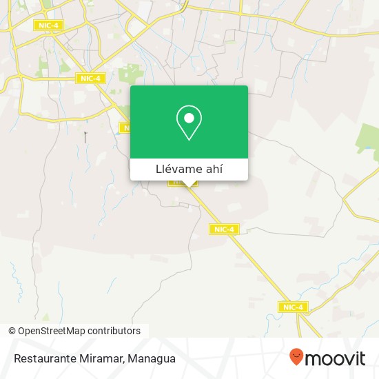 Mapa de Restaurante Miramar