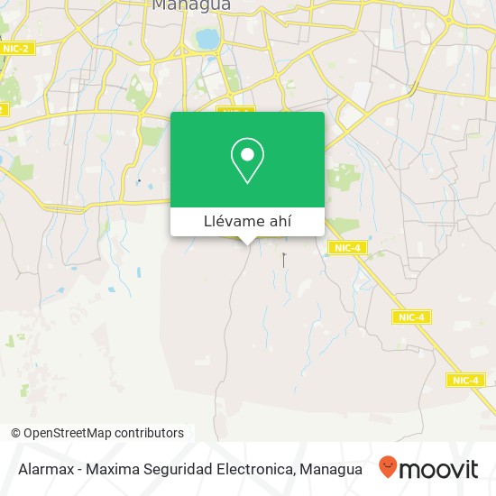 Mapa de Alarmax - Maxima Seguridad Electronica