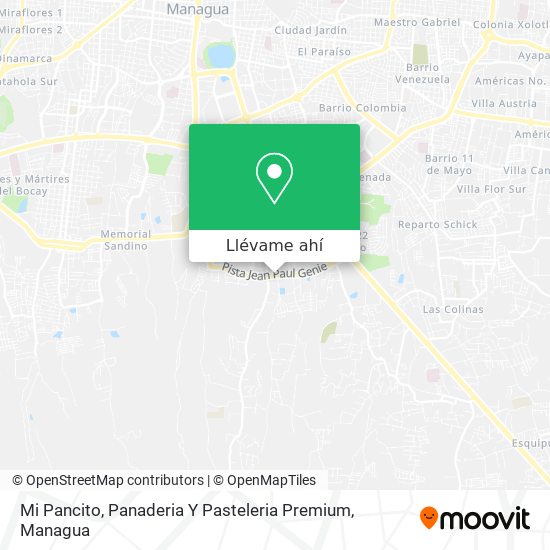 Mapa de Mi Pancito, Panaderia Y Pasteleria Premium