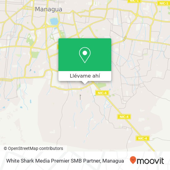 Mapa de White Shark Media Premier SMB Partner