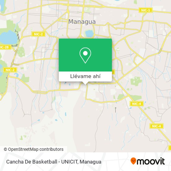 Mapa de Cancha De Basketball - UNICIT