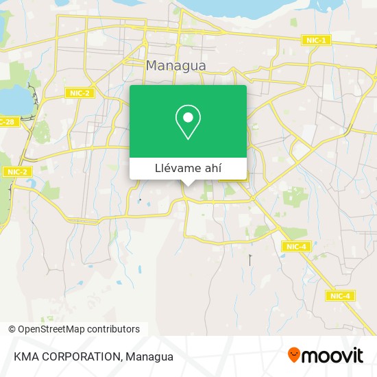 Mapa de KMA CORPORATION