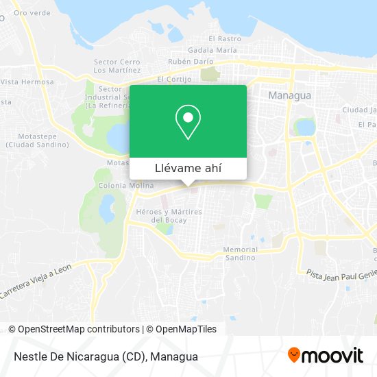 Mapa de Nestle De Nicaragua (CD)