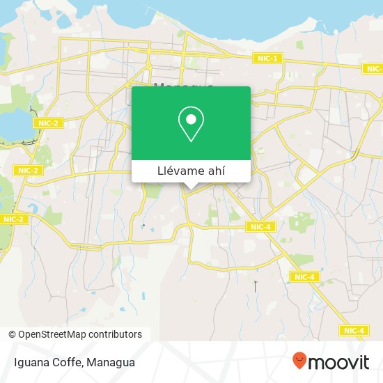 Mapa de Iguana Coffe