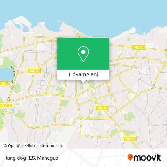 Mapa de king dog IES
