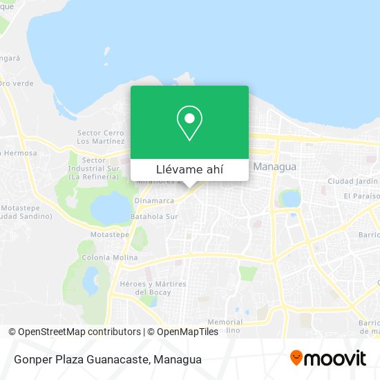 Mapa de Gonper Plaza Guanacaste