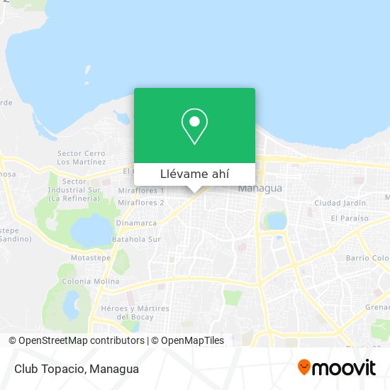 Mapa de Club Topacio