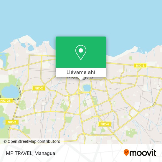 Mapa de MP TRAVEL