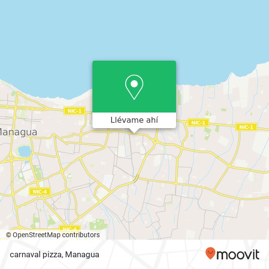 Mapa de carnaval pizza