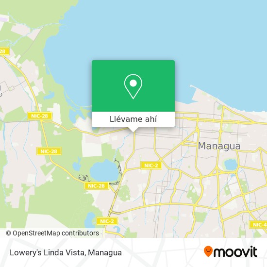 Mapa de Lowery's Linda Vista