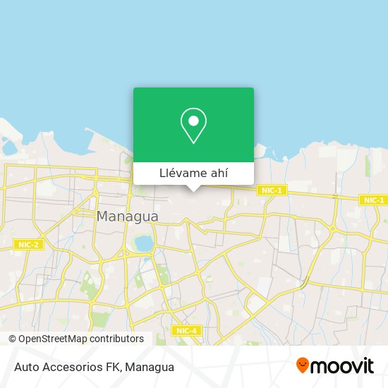 Mapa de Auto Accesorios FK
