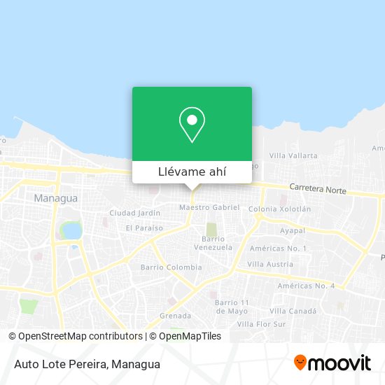 Mapa de Auto Lote Pereira
