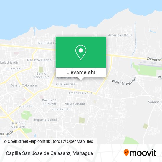 Mapa de Capilla San Jose de Calasanz