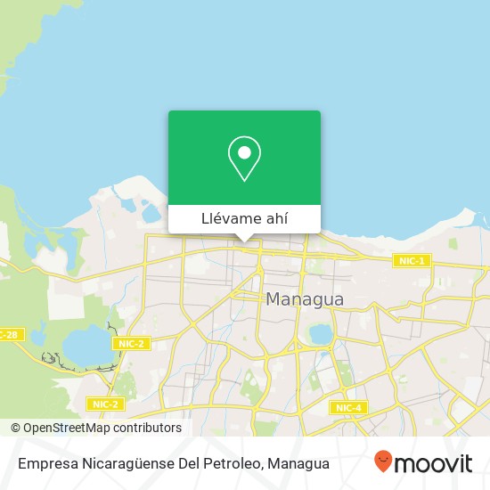 Mapa de Empresa Nicaragüense Del Petroleo