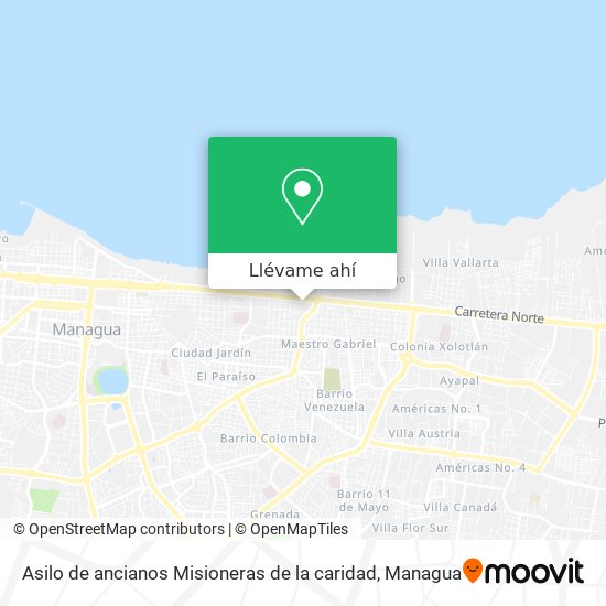 Mapa de Asilo de ancianos Misioneras de la caridad