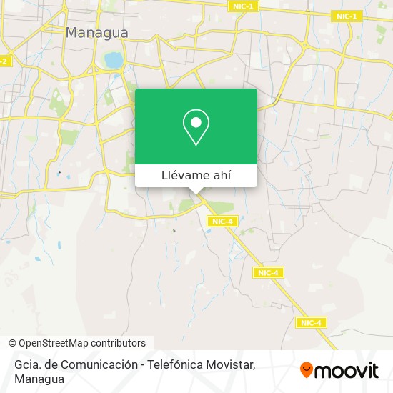 Mapa de Gcia. de Comunicación - Telefónica Movistar