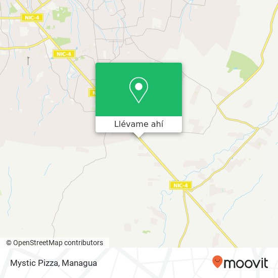 Mapa de Mystic Pizza