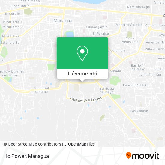 Mapa de Ic Power