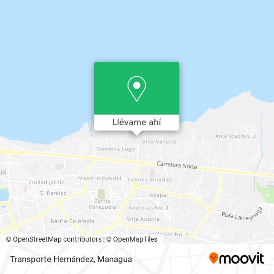 Mapa de Transporte Hernández